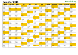 Malaysia calendar 2018 with holiday dates marked. 2018 Yearly Calendar Free Printable Pdf Words And Jpg Templates Distancelatlong Com1