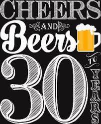 Cheers and beers to 30 years on 1st february 2020. Cheers And Beers To 30 Years Luncheon Napkins Paper Party Napkins Party Napkins Dad Quotes