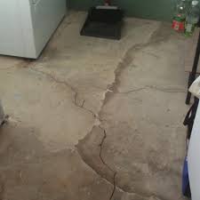 Most floors are poured at a thickness of 4″ or less. Floor Cracks Foundation Recovery Systems
