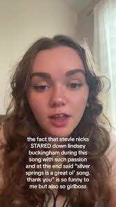 i love this song an unhealthy amount #fyp #foryou #foryoupage #fypシ  #stevienicks #silversprings