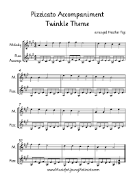 Free Violin Sheet Music Another Way To Spice Up Your Beginner Violin Students Playing Twinkle Theme Violin Sheet Music Violin Beginner Free Violin Sheet Music