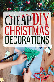 Easy homemade christmas decorations ideas. Cheap Easy Diy Christmas Decorations The Busy Budgeter
