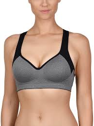 Sport bhs im angebot große auswahl viele bezahlmöglichkeiten jetzt bestellen & sparen! Naturana 5349 Sport Bh Mit Schale Ohne Bugel Starker Halt In Grau Schwarz Ebay