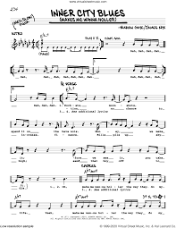 Inner city blues is a english album released on mar 1998. Gaye Inner City Blues Make Me Wanna Holler Sheet Music Real Book Melody And Chords Real Book