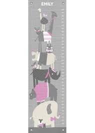 Montgomery Happy Animal Herd Personalized Growth Chart