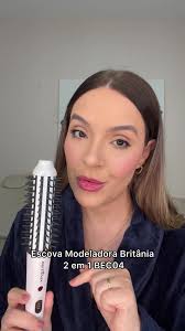 Escova modeladora #britania #escovamodeladora #fyp