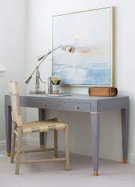 #homeoffice this seaside dream home designed by teale architecture is sited in corona del mar, a coastal neighborhood of newport beach, california. Coastal Beach Style Home Office Design Ideas Shop The Look Coastal Decor Ideas Interior Design Diy Shopping