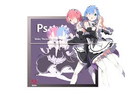 Upload your images to photoshop. Rem And Ram Photoshop Cs6 Anime Splash Screen By Yuki Neh On Deviantart