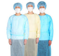 XIAN WANLI SMS Disposable Surgical Gown Long Sleeves CE Certified Far  Infrared Disinfecting Elastic Medical Protective Clothes