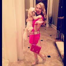 Elle Woods And Bruiser Woods Quick And Easy Halloween Costume Halloween Diy Easy Halloween Costumes Halloween Costumes Costumes