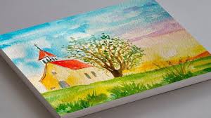 Watercolor painting easy watercolor paintings watercolor drawing water painting watercolor art watercolor landscape watercolor portrait watercolor welcome to pretty drawings — how to draw channel. Pin On Watercolor Painting