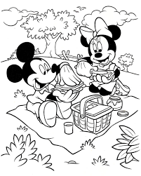 Et, bizarrement, c'est par des coloriages minions que les twins ont voulu commencer à colorier, en tous cas s'agissant de coloriage de « héros » précis. Coloriage Mickey Et Minnie A Imprimer Le Mag Family Sphere