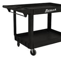 Homak Polypropen 36-Tums Servicevagn (Pp06046021)