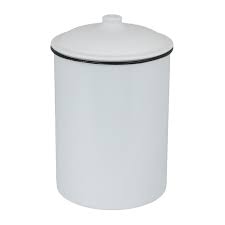 Check out our plain canisters selection for the very best in unique or custom, handmade pieces from our jars & containers shops. White Metal Canister Large Hobby Lobby 80958772