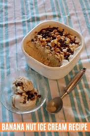 Chocolate Chip Caramel Banana Nut Ice Cream Recipe