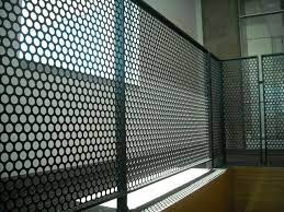 Perforated Metal Railing Design Perforated Metal Steel Balustrade