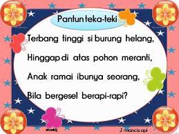 Ingin jadi kakak yang baik, adik manis mesti diasuh. Contoh Teka Teki Untuk Kanak Kanak Yang Terhebat Untuk Murid Cikgu Ayu