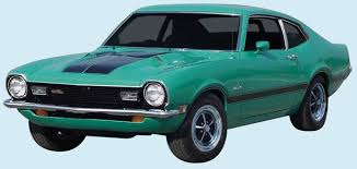 Stock flat pin on hood: Phoenix Graphix 1970 Maverick Grabber Decal Kit
