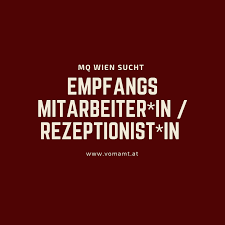 Mq Wien Sucht Unterstutzung Empfang Rezeption Jobs Wienjobs Marketingjobs Jobsearch Jobposting Jobtips Recruitment Jo Marketing Jobs Job Motivation