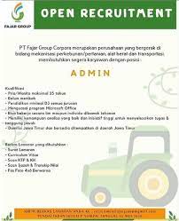 Bursa lowongan kerja jember, kabupaten jember. Lowongan Kerja Pt Fajar Group Corpora D3 Semua Jurusan Tahun 2020 Rekrutmen Lowongan Kerja Bulan April 2021