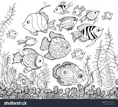There's a whole world of life swimming below us in the ocean. Underwater Drawing Easy