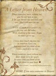 To All My Family And Friends Lost Too Soon Thank You For All Of Your Influence And Making Me The Person Letter From Heaven Inspirational Quotes Grief Quotes