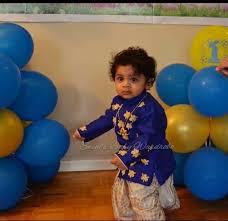1st Birthday Birthday Dress For 1 Year Old Boy In Indian Pin On My Stuff