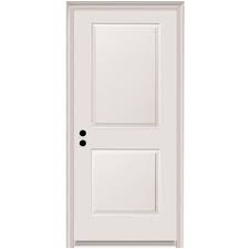 Mmi Door 32 In X 80 In Carrara Right Hand Primed Composite 20 Min Fire Rated House To Garage Single Prehung Interior Door Z0364404r Prehung Interior Doors Bathroom Interior Prehung Doors