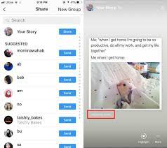 You can either type a message, send a gif, or use a quick reaction, which allows. How To Share An Instagram Post To Your Story