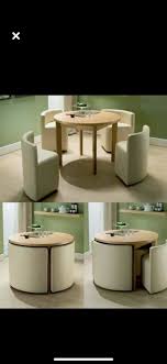 Expandable round dining table (7). 50 Amazing Space Saving Dining Table Compact Visualhunt