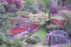 Fantasy Garden Made Real At Butchart Gardens Near Victoria Bc Canada Butchart Gardens Victoria British Columbia Botanical Gardens Near Me