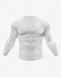 Download Men S Long Sleeve Jersey On Athletic Body Mockup In Apparel Mockups On Yellow Images Object Mockups