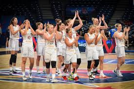 On june 8, 2021, queen mathilde of belgium visited the belgian cats, the belgian national women's basketball team at lange munte sports campus in kortrijk. Belgian Cats Vs Oekraine Portugal En Finland In Kwalificatiewedstrijden Voor Ek 2021 Basketball Belgium