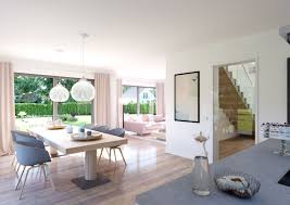 Familienhaus Vero Satteldach Mit Flacher Dachneigung Wohnen Familienhaus Haus Wohnzimmer
