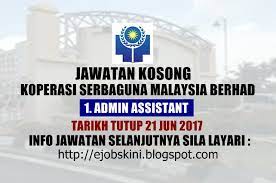 Lisateavet koperasi serbaguna iman malaysia berhad kohta leiate veebisaidilt www.koiman.com.my. Jawatan Kosong Koperasi Serbaguna Malaysia Berhad 21 Jun 2017