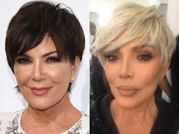 I think my following started to get a little bigger when i was just figuring out my style and who i was, she shared on a recent episode of. Kris Jenner Debuts New Blonde Pixie Cut To Welcome 2018 People Com