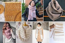 Many beginners start their first project with scarf because it's not too complicated to knit. Easy Scarf Knitting Patterns Double Crochet
