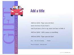 Free driving lesson gift certificate template designs. Driving Lesson Gift Certificate Templates