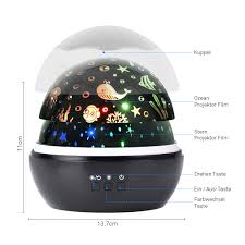 Share on facebook share on twitter. Blau Tyhbelle Led Projektor Lampe Sternenhimmel Baby Nachtlicht 2 In 1 Ozean Projektor Sterne Nachttischlampe 360 Grad Rotation Projektionslampe 8 Farbwechsel Perfekt Fur Kinder Schlafzimmer Leuchten Fur Kinder Innenbeleuchtung