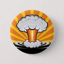 Drop The Bomb Button Zazzle Com Drop The Bomb Art Painting Acrylic Cloud Painting
