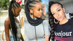 Remy hair 4 bundles with closure unprocessed brazilian straight hair| queenlife, free shipping to usa, queenlife brazilian human hair straight closure, it is so soft and no shedding, the best hair to you. Black Braided Ponytail Hairstyles 2019 Hair Styles Andrew