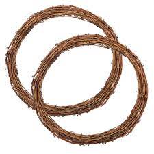 4 out of 5 stars. Sntieecr 2 Pieces 12 Inch Large Natural Grapevine Wreaths Vine Branch Wreath Christmas Rattan Wreath For Diy Craft Front Door Wall Hanging Or Wedding Decors Decorative Accessories Amazon Com Au