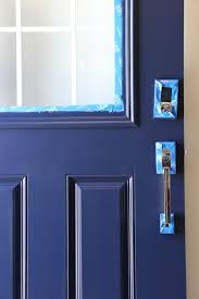 You'll probably have to fill deep dents twice to compensate for shrinkage. How To Paint A Front Door Without Removing It Classy Clutter