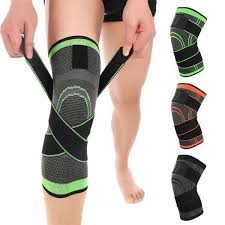 Knee Brace Sleeve With Adjustable Strap Support Ultimate Comfort Designed With Fine Weaving For Dura Knee Compression Sleeve Knee Support Braces Knee Support