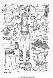 Dessin a imprimer pour ado nouveau 40 best ados images on. Coloriages Poupees A Colorier Et A Imprimer Page 1 Decoupages Bricolages