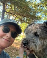 My ultimate travel & hiking buddy Olivia ♥️ it's getting harder and harder  to count how many states she's hiked in 🥰