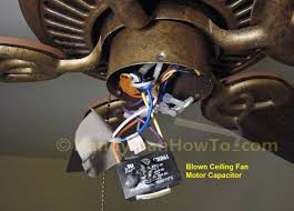How To Replace A Ceiling Fan Motor Capacitor Ceiling Fan Motor Ceiling Fan Switch Ceiling Fan