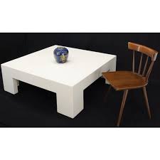 Maybe you would like to learn more about one of these? Robert Kuo Large Square White Enamel Lacquer Coffee Table Chairish