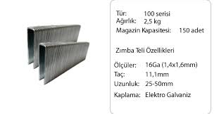 Dahoo Nail100 50 Havali Zimba Makinasi Akdeniz