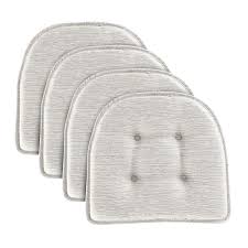 Ikea chair pads make chairs more comfortable, and guests will want to stay longer. Food Network Stain Resistant Wicked Gray Chair Pad 4 Pack